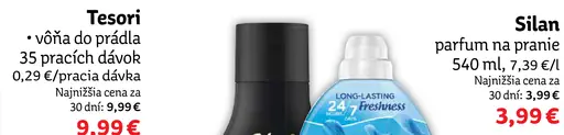 Tesori vôňa do prádla