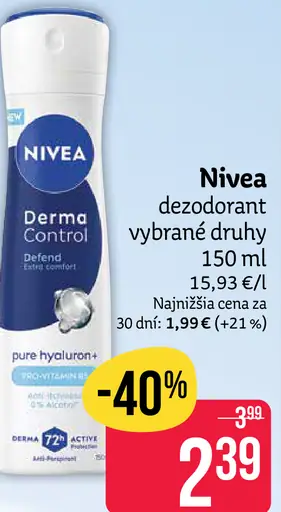 Nivea dezodorant
