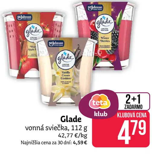 Glade vonná sviečka