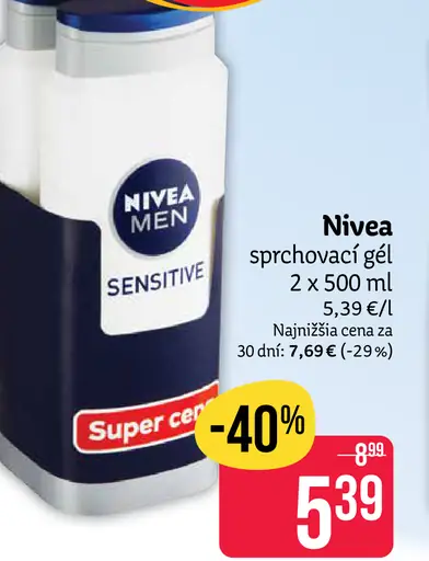 Nivea sprchový gél