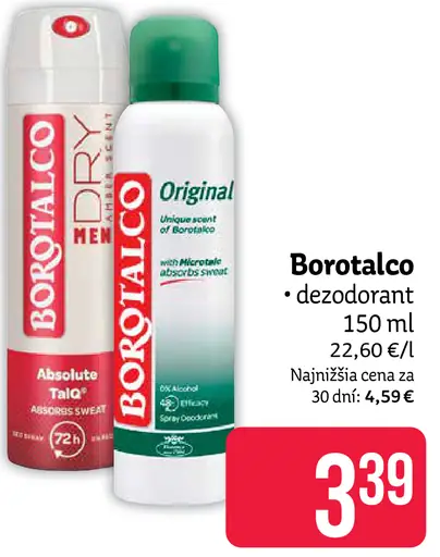 Borotalco dezodorant