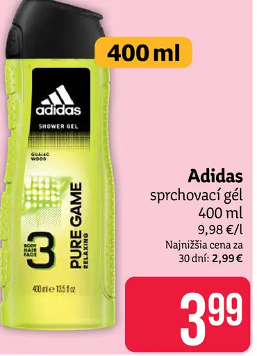 Adidas sprchový gél