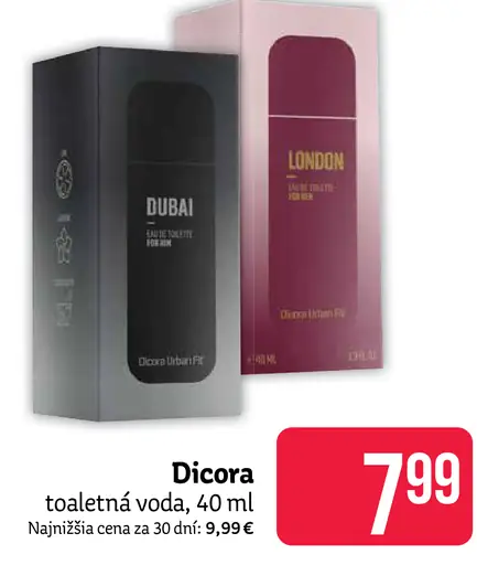 Dicora toaletná voda