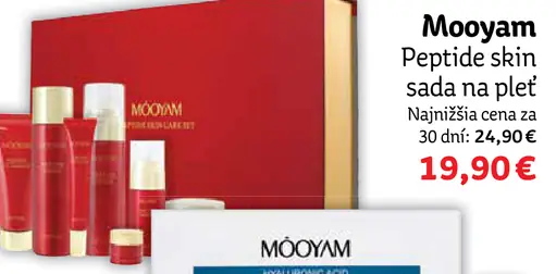 Mooyam Peptide skin sada na pleť