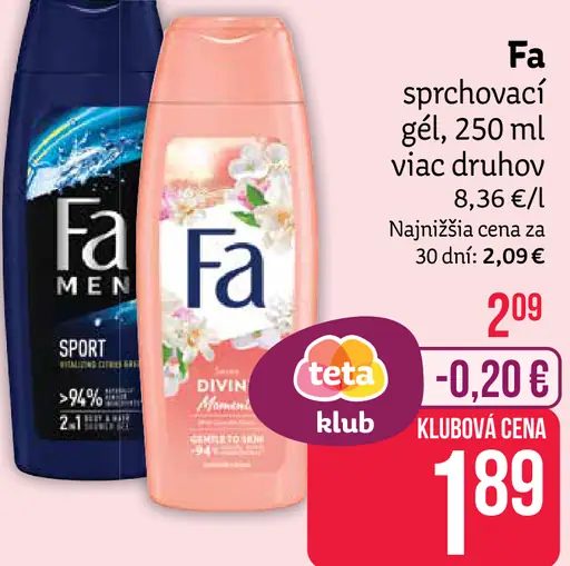 Fa Sprchovací gél