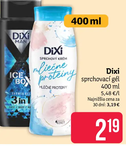 Dixi sprchovací gél