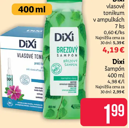 Dixi Brezový šampón