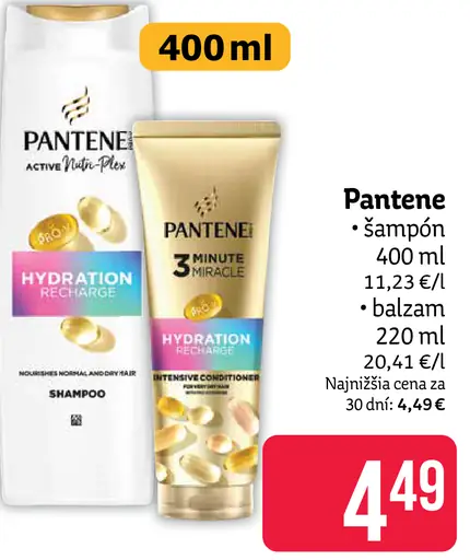 Pantene šampón