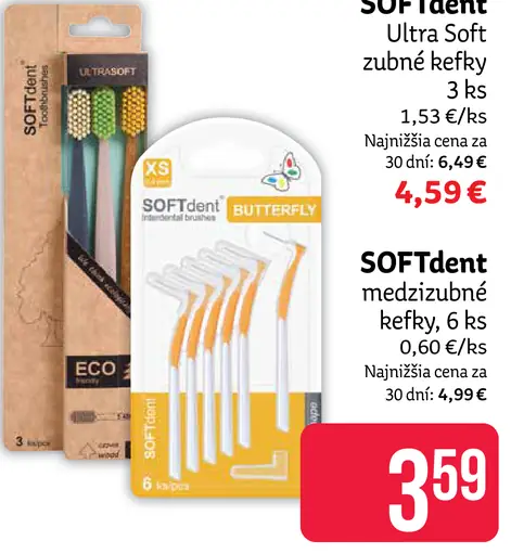 SOFTdent Ultra Soft zubné kefky