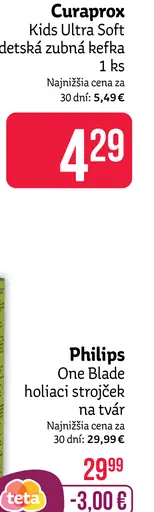 Curaprox Kids ultra soft detská zubná kefka