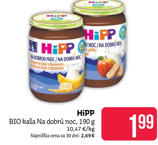 HiPP BIO kaša Na dobrú noc
