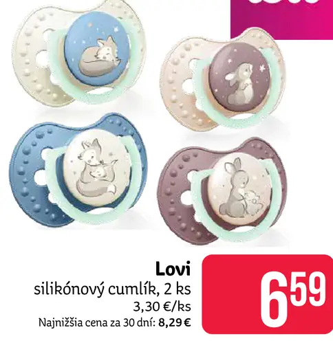 Lovi silikónový cumlík