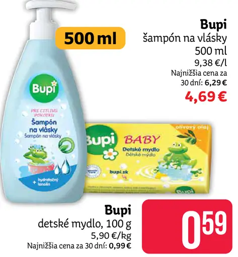 Bupi detské mydlo
