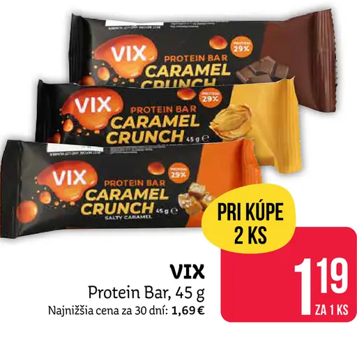 VIX Protein Bar karamel arašidy