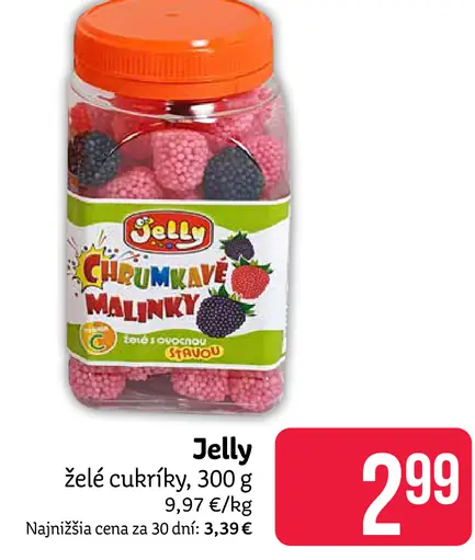 Jelly želé cukríky