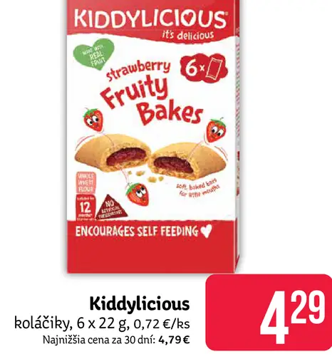 Kiddylicious koláčiky