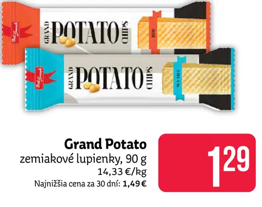 Grand Potato zemiakové lupienky