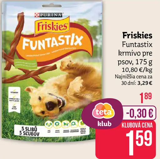 Friskies Funtastix krmivo pre psov