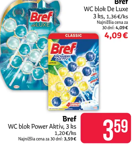 Bref WC blok Power Aktiv