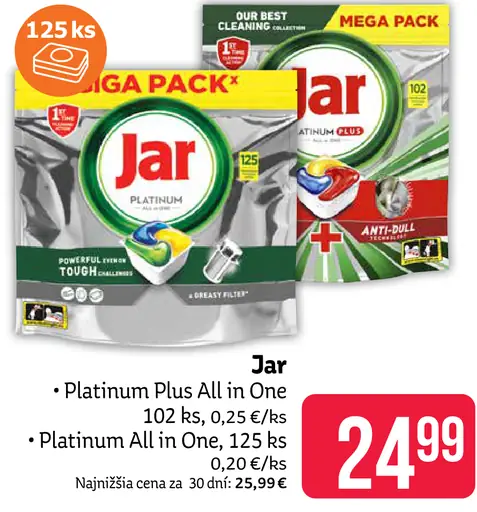 Jar Platinum Plus All in One