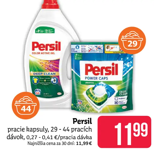 Persil pracie kapsuly
