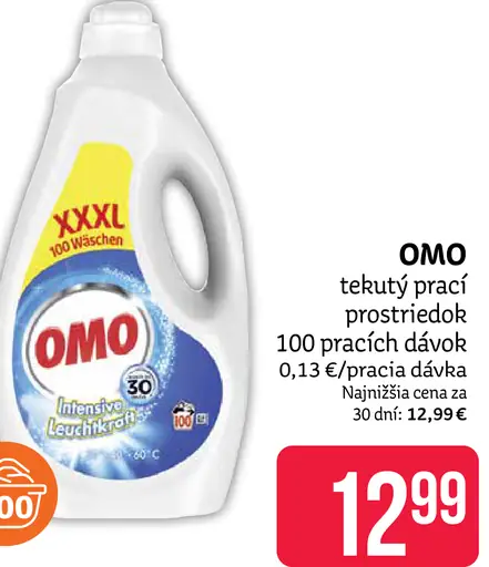 Omo tekutý prací prostriedok