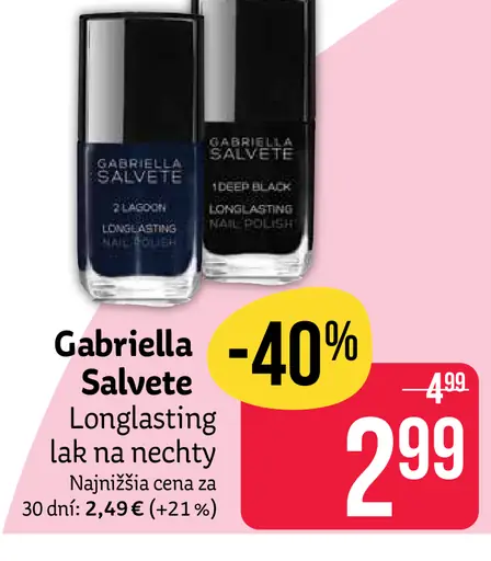 Gabriella Salvete Long Lasting lak na nechty