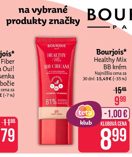 Bourjois BB krém Healthy Mix