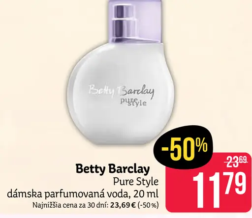 Betty Barclay Pure Style dámska parfumovaná voda