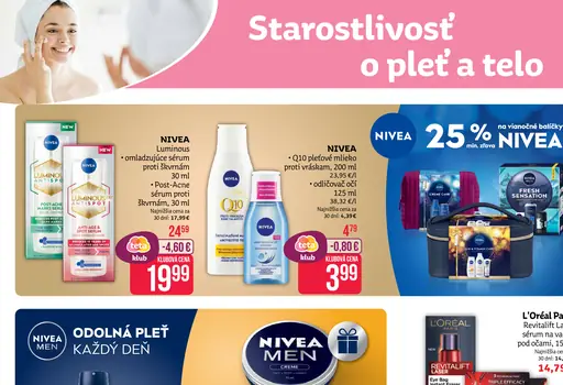 Nivea odličovač očí