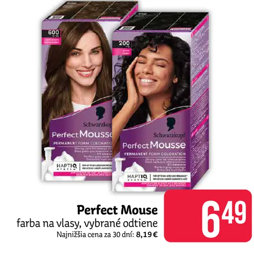 Perfect Mousse farba na vlasy