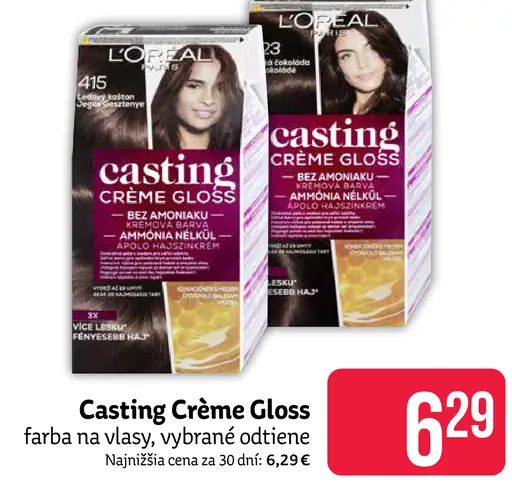 Casting Crème Gloss farba na vlasy