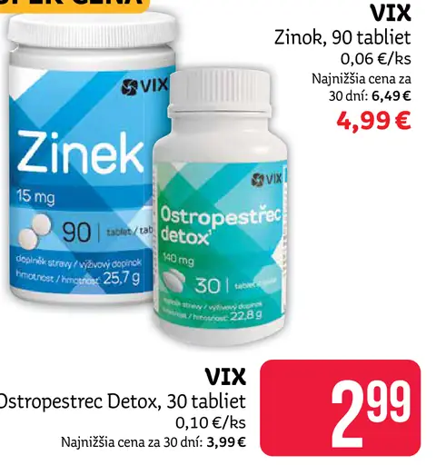 Vix Ostropestrec Detox