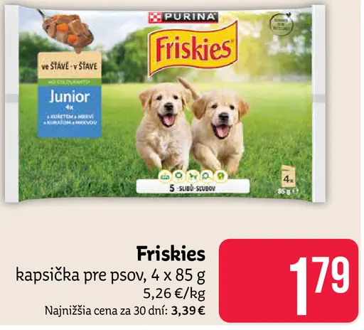 Friskies Junior kapsičky pre psy
