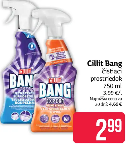 Cillit Bang čistiaci prostriedok