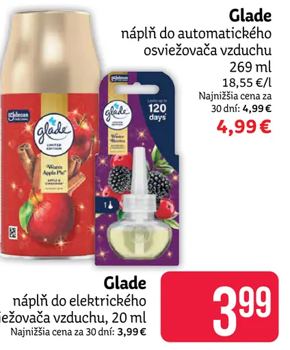 Glade náplň do automatického osviežovača vzduchu