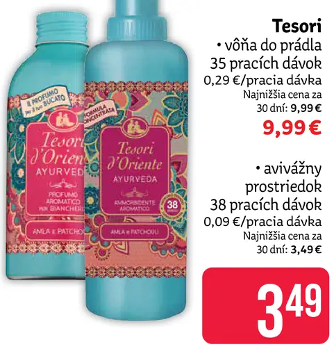 Tesori Avivážny prostriedok