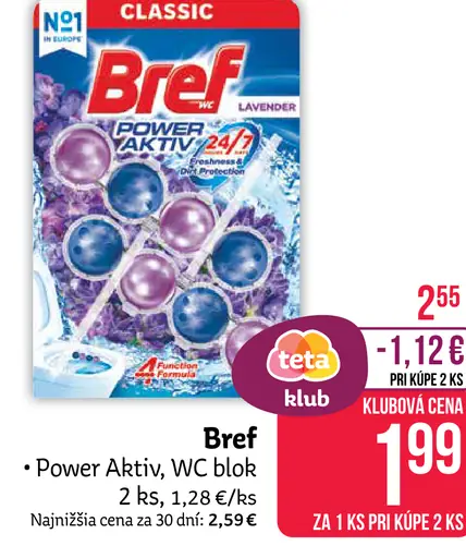 Bref Power Aktiv WC blok
