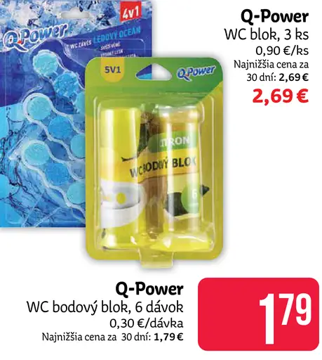 Q-Power WC blok