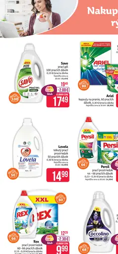 Ariel kapsuly na pranie