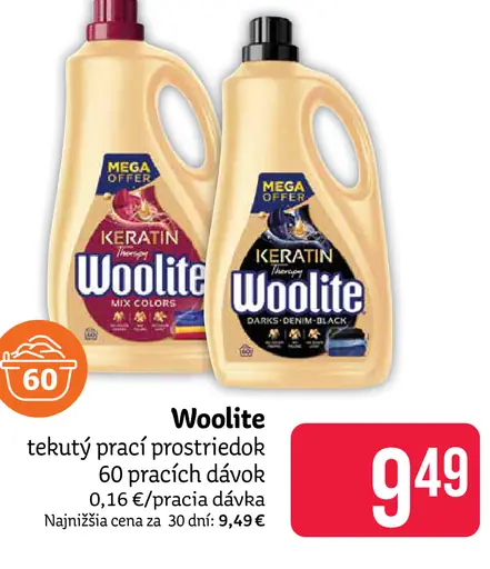Woolite tekutý prací prostriedok