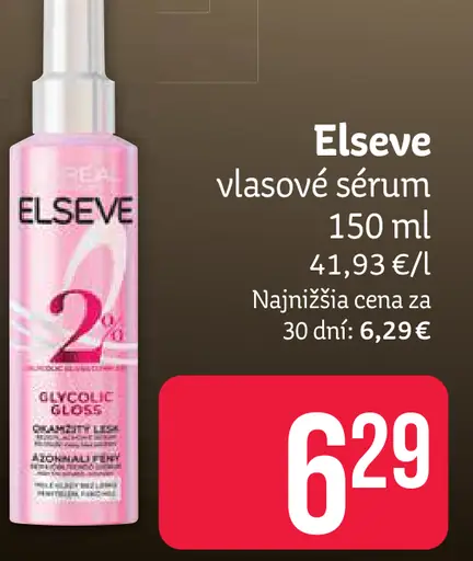 Elseve vlasové sérum