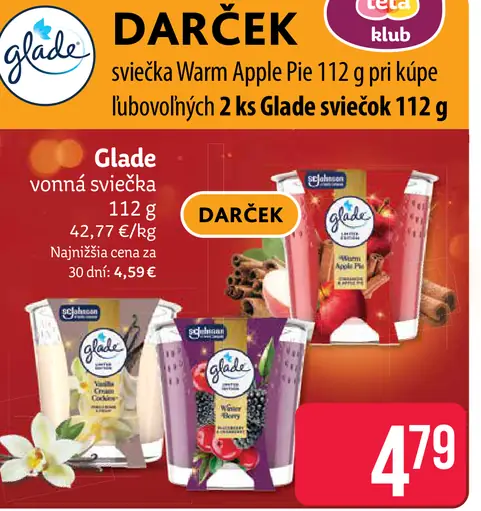 Glade sviečka 112 g