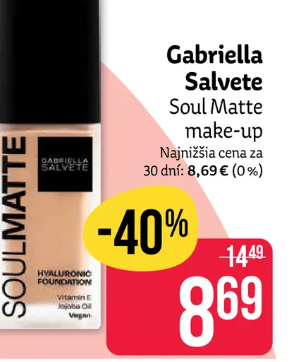 Gabriella Salvete Soul Matte make-up