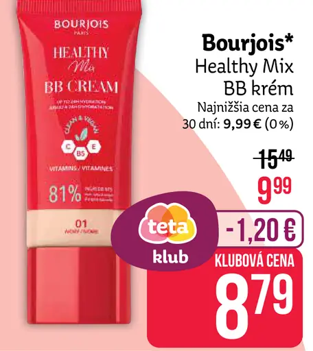 Bourjois BB krém Healthy Mix