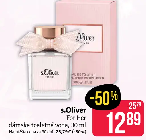 S.Oliver For Her dámska toaletná voda