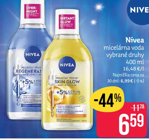 Nivea micelárna voda