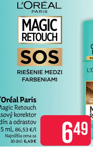 L'Oréal Paris Magic Retouch vlasový korektor