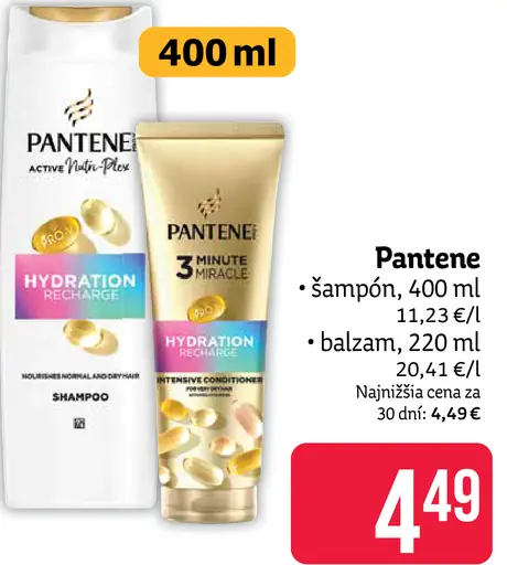 Pantene šampón