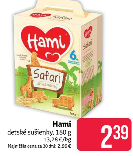 Hami detské sušienky